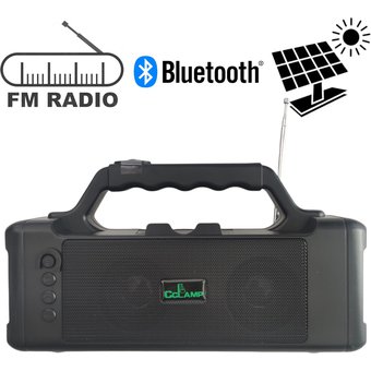Parlante Bluetooth Solar Radio con Linte...