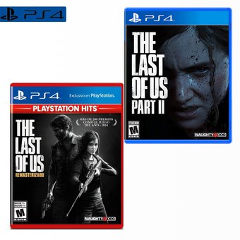 The Last of Us 1 Remastered + The Last of us Part 2 Ps4