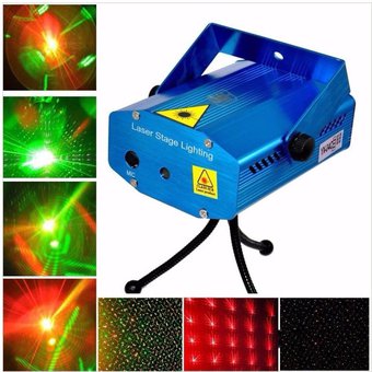 Proyector Laser Verde Luces Psicodélica...