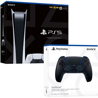 Consola Playstation 5 Edición Digital + Mando DualSense Midnight Black Playstation 5