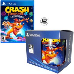 Crash Bandicoot 4 It's About Time Playstation 4 +Taza
