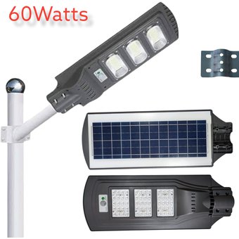 Lámpara Solar para Poste 60Watts Recarg...