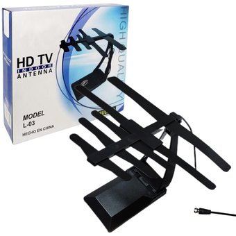 Antena HDTV Para TV LCD Smart TV VHF-UH...
