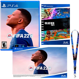 FIFA 22 + Poster + Lanyard + Block de Notas Playstation 4