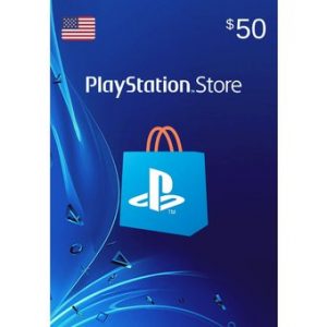 PSN Gift Card 50 USA Tarjeta PlayStation Network $50 PS5 PS4 [Digital]