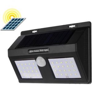 Reflector Solar de 40 LED con Sensor de...