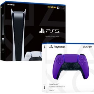 Consola Playstation 5 Edición Digital + Mando DualSense Galactic Purple Playstation 5