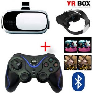 Joystick BT + VR Box Smartphones Recarga...