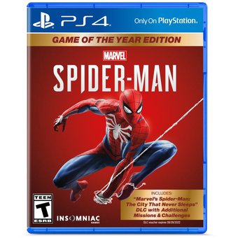 Spiderman Game of The Year Edition Playstation 4 Latam