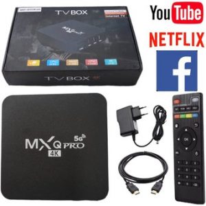Smart TV Box MXQ Pro 5G 4K Android 5G A...