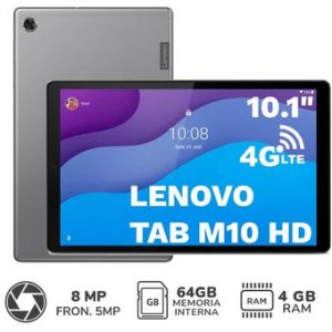 Lenovo tablet 10.1 Tab M10 HD 4G LTE 4GB 64GB TB-X306X -Platinum Grey