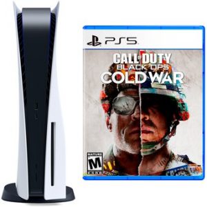 Consola Ps5 Con Lector De Discos + Call Of Duty Black Ops Cold War