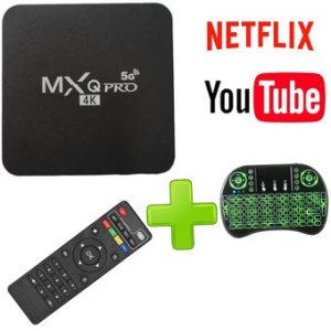 TV Box + Control Tactil Smart MXQ Pro 5G...