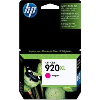 Cartucho de tinta HP 920XL Magenta Original (CD973AL) Para HP Officejet 6500A