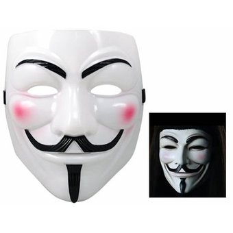 Máscara De Anonymous Guy Fawkes V Vende...