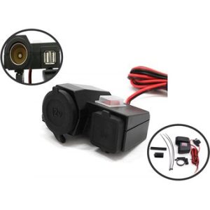 Adaptador de Corriente Impermeable con C...