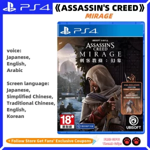 kf-S176f14e14664408490d174485bb57484G-Sony-Playstatio4-PS4-genuino-nuevo-juego-CD-ASSASSIN-S-CREED-MIRAGE-Playstation4-Game-Card-SONY-Ps4