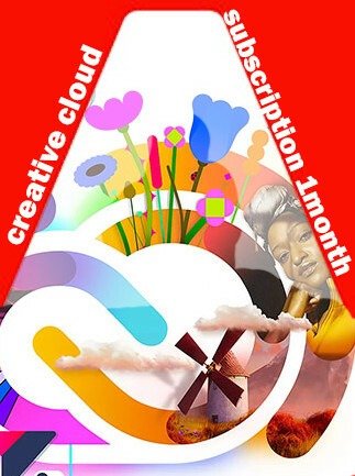 Adobe Creative Cloud 1 Mes