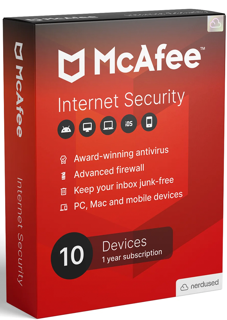Mcafee Internet Security 10 devices