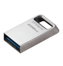 Memoria Flash Kingston DataTraveler Micro Unidad Flash USB Ultrapequeño con Metal Premium.