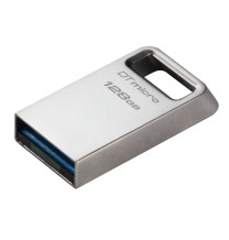 Memoria Flash Kingston DataTraveler Micro Unidad Flash USB Ultrapequeño con Metal Premium.