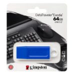 Memoria Flash USB Kingston DataTraveler Exodia 64GB USB 3.2 Gen 1 Color Azul.