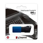 Memoria Flash USB Kingston DataTraveler Exodia M 64GB USB 3.2 Gen 1 Azul