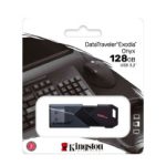 Memoria Flash USB Kingston DataTraveler Exodia Onyx 128GB USB 3.2 Gen 1 Color Negro Mate