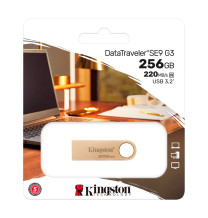 Memoria Flash USB Kingston DataTraveler SE9 G3 256GB USB 3.2 Gen 1 (Tipo-A)
