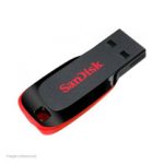 Memoria Flash USB SanDisk Cruzer Blade 64GB USB 2.0 presentación en colgador.