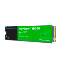 Unidad de estado solido WD Green SN350 NVMe 1TB M.2 2280 PCIe Gen3 x4 NVMe v1.3