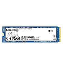 Unidad en estado solido Kingston 4000GB NV3 PCIe 4.0 NVMe M.2 SSD