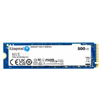 Unidad en estado solido Kingston 500GB NV3 PCIe 4.0 NVMe M.2 SSD