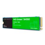 Unidad en estado solido Western Digital Green SN350 NVMe 2TB M.2 2280 PCIe Gen3 x4