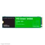 Unidad en estado solido Western Digital Green SN350 NVMe 500GB M.2 2280