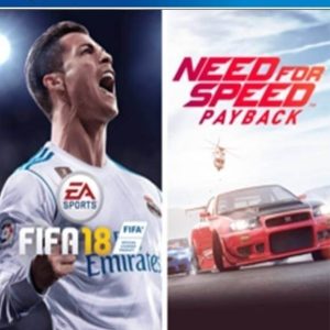 2 JUEGOS EN 1 FIFA 18 mas NEED FOR SPEED PAYBACK PS4 | Juegos Digitales Perú | Venta de Juegos Digitales Perú | Ofertas PS3 PS4 PS5 XBOX Nintendo