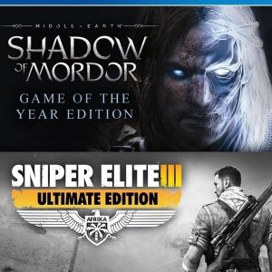 2 JUEGOS EN 1 Middle earth Shadow of Mordor Game of the Year Edition MAS Sniper Elite 3 ULTIMATE EDITION PS4 | Juegos Digitales Perú | Venta de Juegos Digitales Perú | Ofertas...