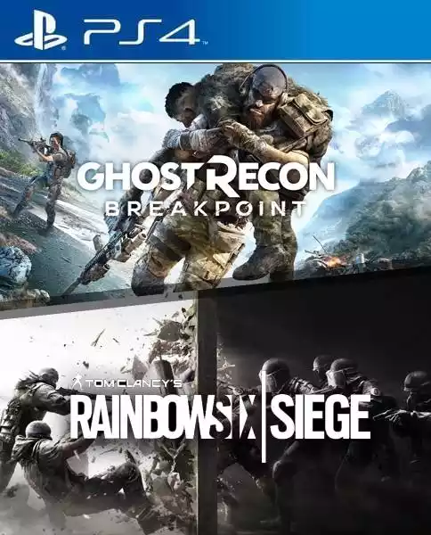 2 JUEGOS EN 1 Rainbow Six Siege MAS Ghost Recon Breakpoint Bundle PS4 | Juegos Digitales Perú | Venta de Juegos Digitales Perú | Ofertas PS3 PS4 PS5 XBOX Nintendo