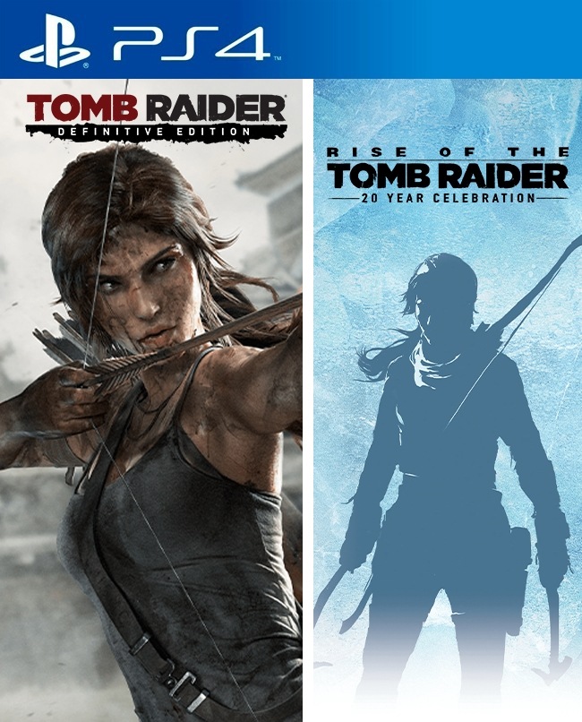 2 juegos en 1 Tomb Raider Definitive Edition mas Rise of the Tomb Raider 20 Year Celebration PS4 | Juegos Digitales Perú | Venta de Juegos Digitales Perú | Ofertas PS3 PS4 PS5...