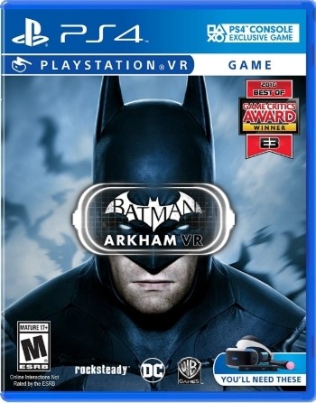 Batman Arkham VR PS4 | Juegos Digitales Perú | Venta de Juegos Digitales Perú | Ofertas PS3 PS4 PS5 XBOX Nintendo