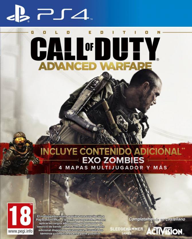 Call of Duty Advanced Warfare Gold Edition Ps4 | Juegos Digitales Perú | Venta de Juegos Digitales Perú | Ofertas PS3 PS4 PS5 XBOX Nintendo