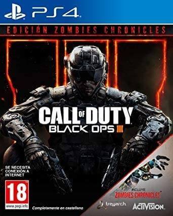 Call of Duty Black Ops III MAS DLC Zombies Chronicles Español PS4 | Juegos Digitales Perú | Venta de Juegos Digitales Perú | Ofertas PS3 PS4 PS5 XBOX Nintendo