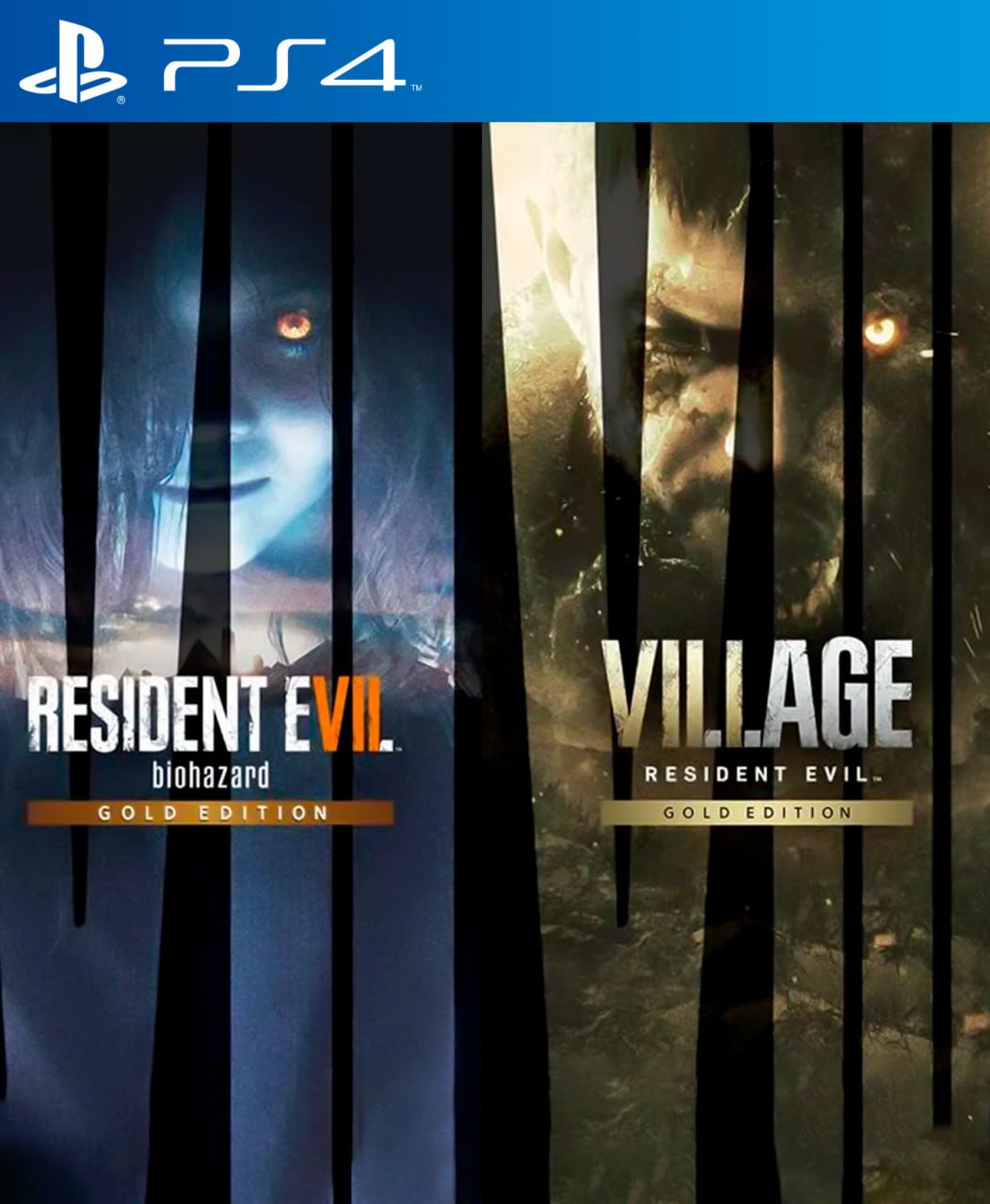 Resident Evil 7 Gold Edition mas Village Gold Edition PS4 | Juegos Digitales Perú | Venta de Juegos Digitales Perú | Ofertas PS3 PS4 PS5 XBOX Nintendo