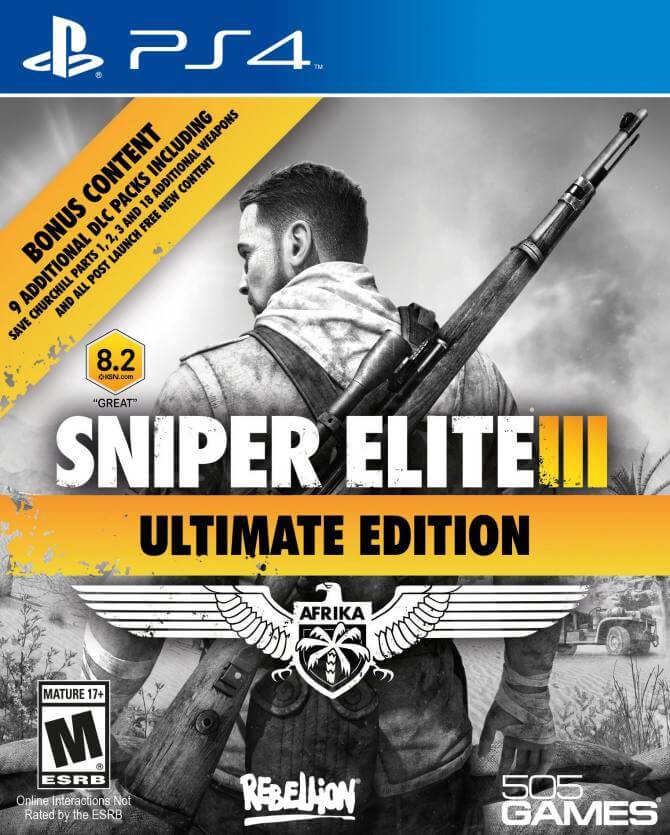 Sniper Elite 3 ULTIMATE EDITION PS4 | Juegos Digitales Perú | Venta de Juegos Digitales Perú | Ofertas PS3 PS4 PS5 XBOX Nintendo