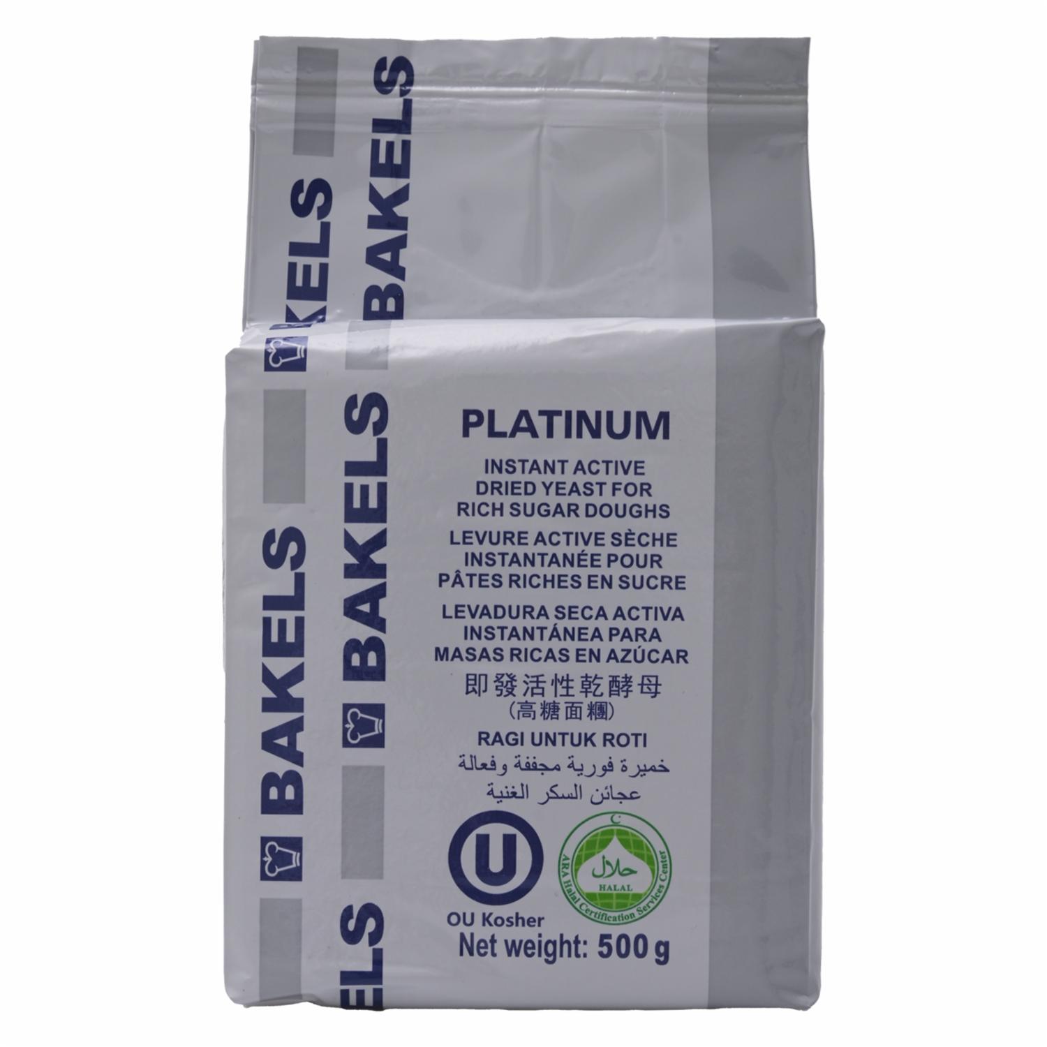 Levadura Seca Masas Dulces BAKELS 500 G